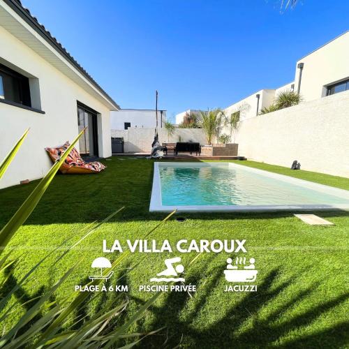 Sauvian Villa | Villa contemporaine avec piscine chauffée proche des plages