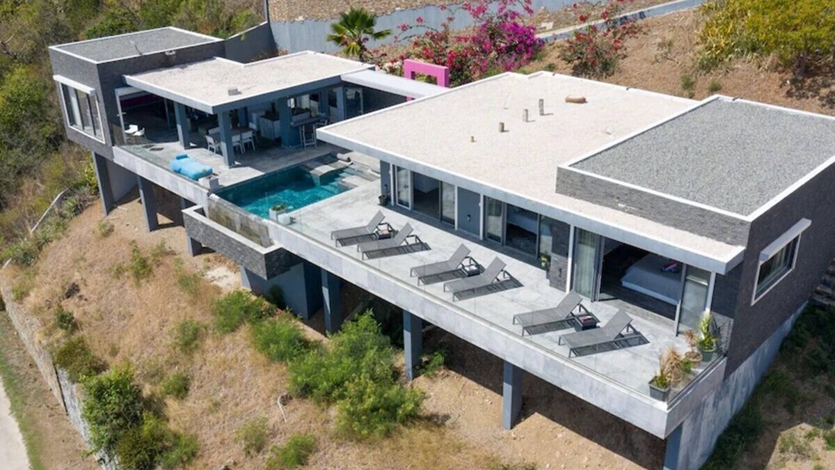 Upper Prince's Quarter Villa | Villa Crystal - Modern, Open Floorplan, Breathtaking Ocean views!