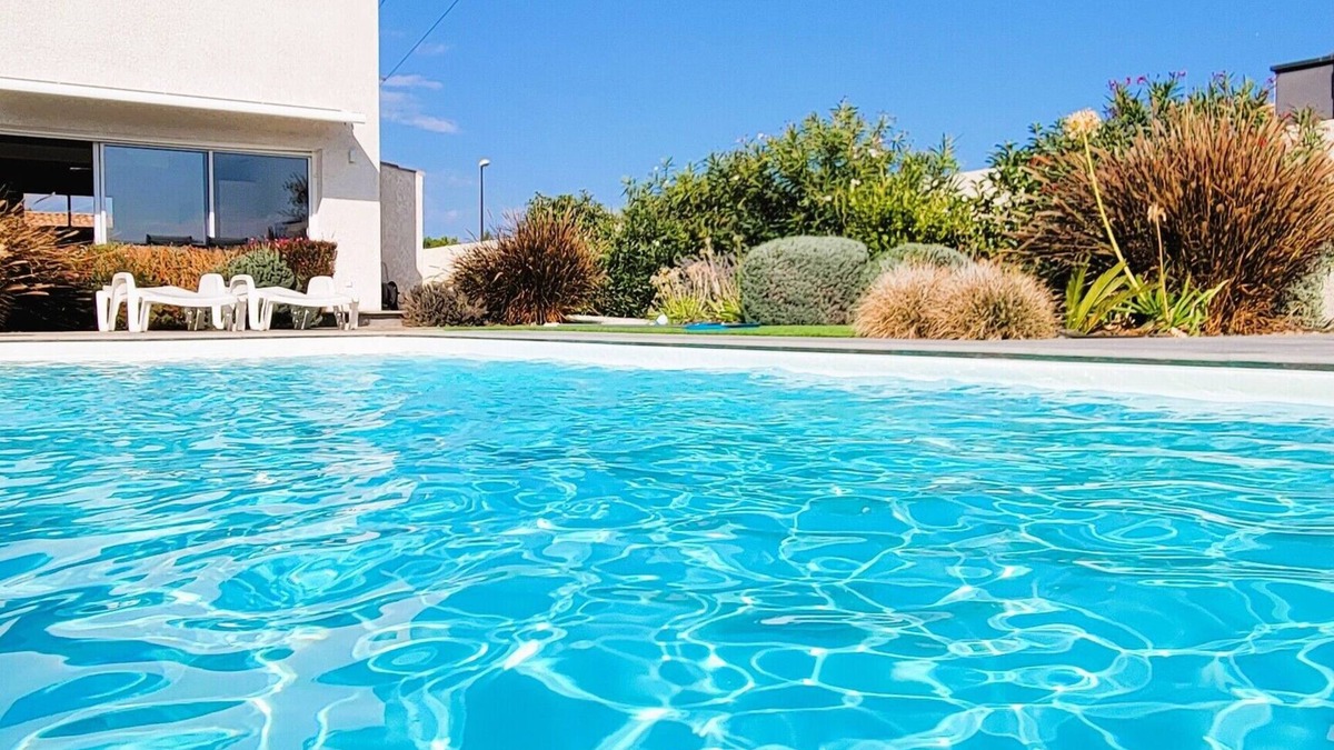 La Palme Villa | Villa Cycas - Heated pool - WiFi - Air conditioning - Solarium - Small sea view