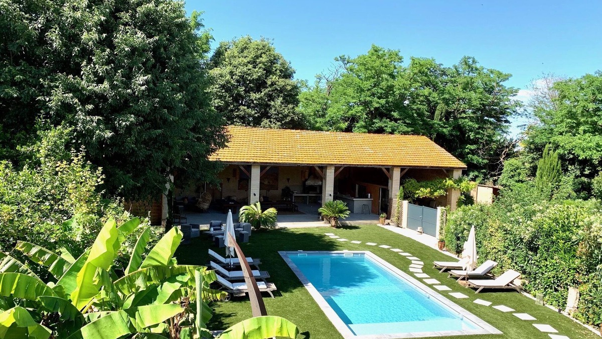 Villeneuve-les-Beziers Villa | Villa D'architecte Avec Piscine Dans Ancien Domaine Viticole à 10min de la Plage