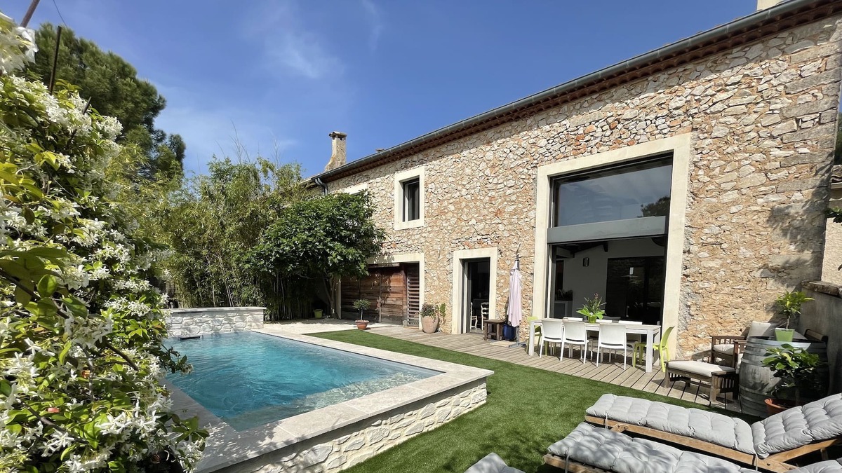 Vailhauques Villa | Villa Darchitecte Proche de Montpellier
