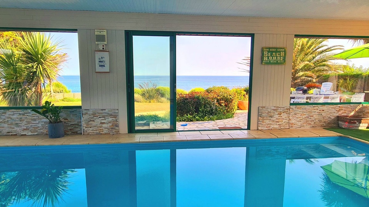 Sibiril Villa | Villa de la Dune 5* Indoor pool Exceptional sea view Beach Surf GR34