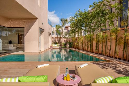 Tnine Ourika Villa | Villa de standing piscine à débordement à 15 min de Marrakech