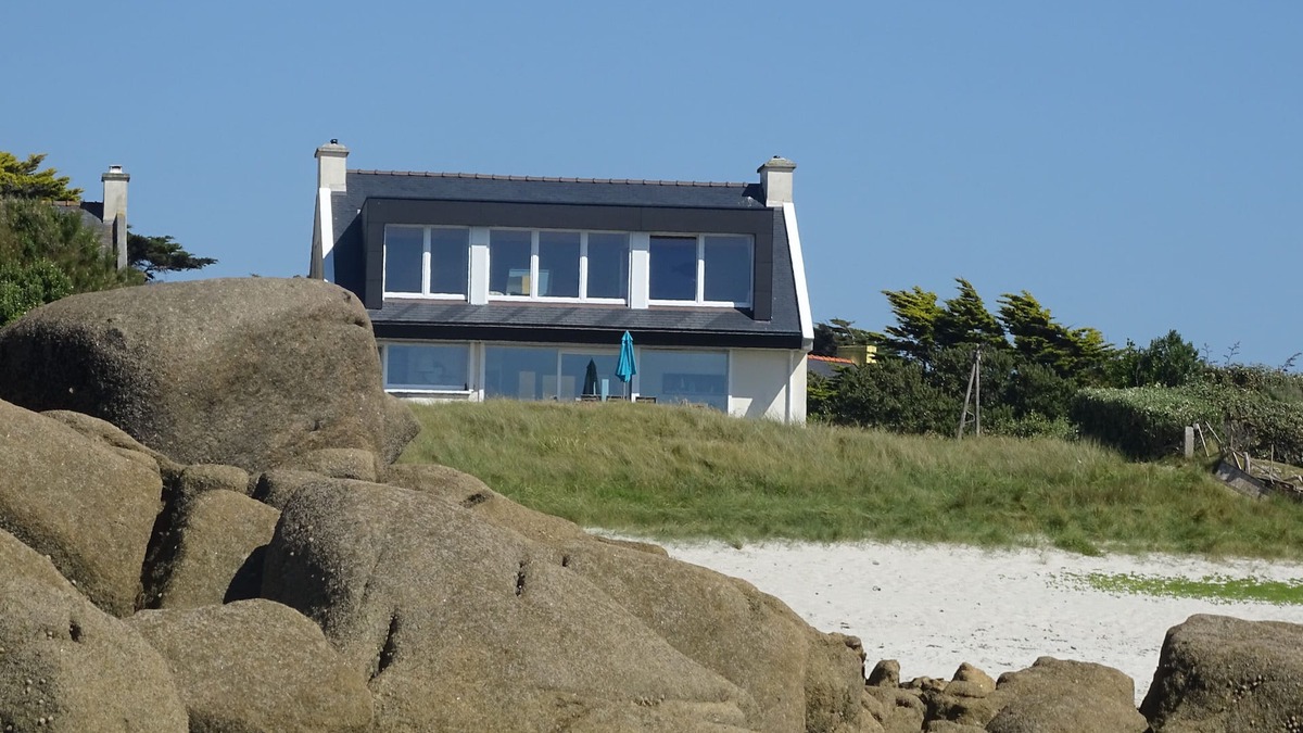 Kerlouan House | Villa des Courlis, 10 people, beach at your feet