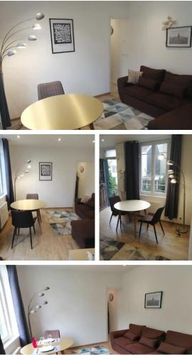 Saint-Charles du Port Apartment | Villa des Roses - Appart T2, 32m2, RDC, vue sur jardin, "Le chic"