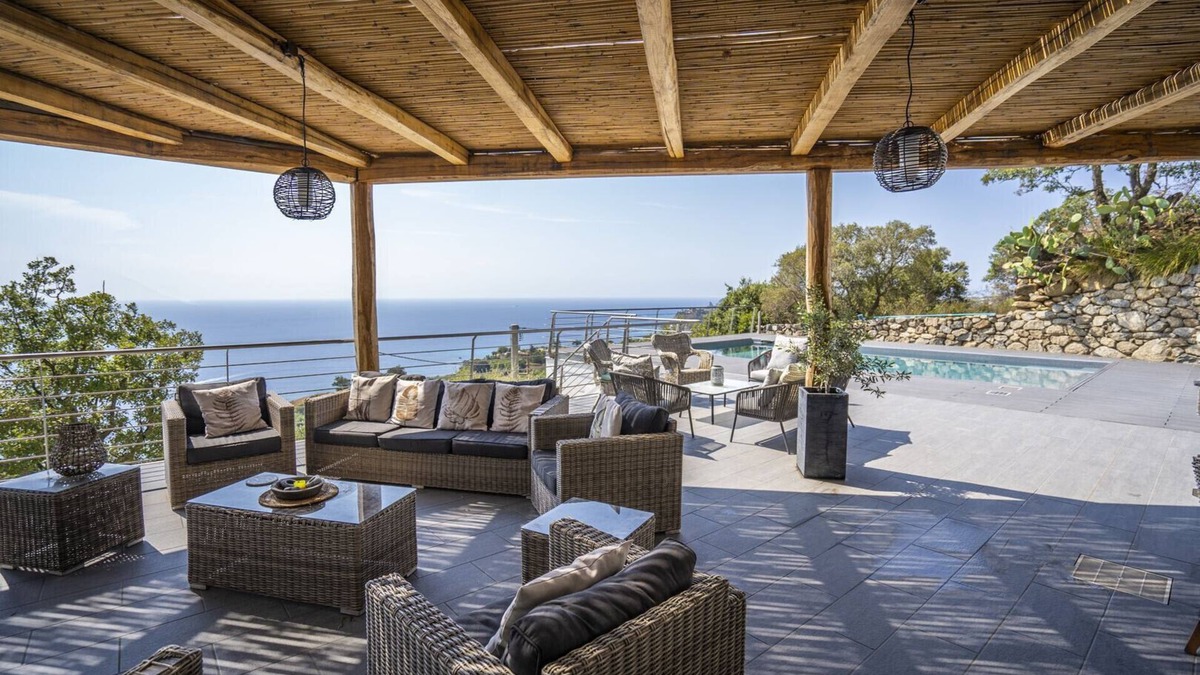 Joppolo Villa | Villa Donna Cà, for 10/11 people, with heated pool and a wonderful sea view