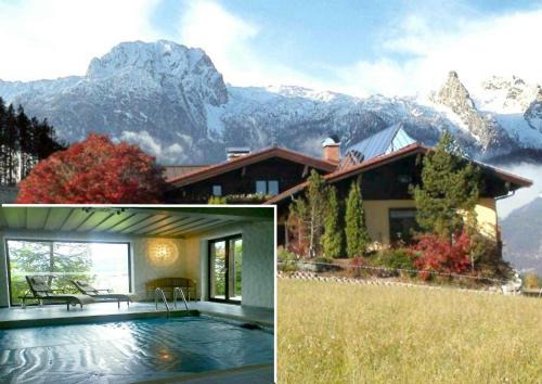 Abtenau Apartment | Villa Edelweiss - 3 to 6 Guests - private use of indoor pool, sauna and garden terrace