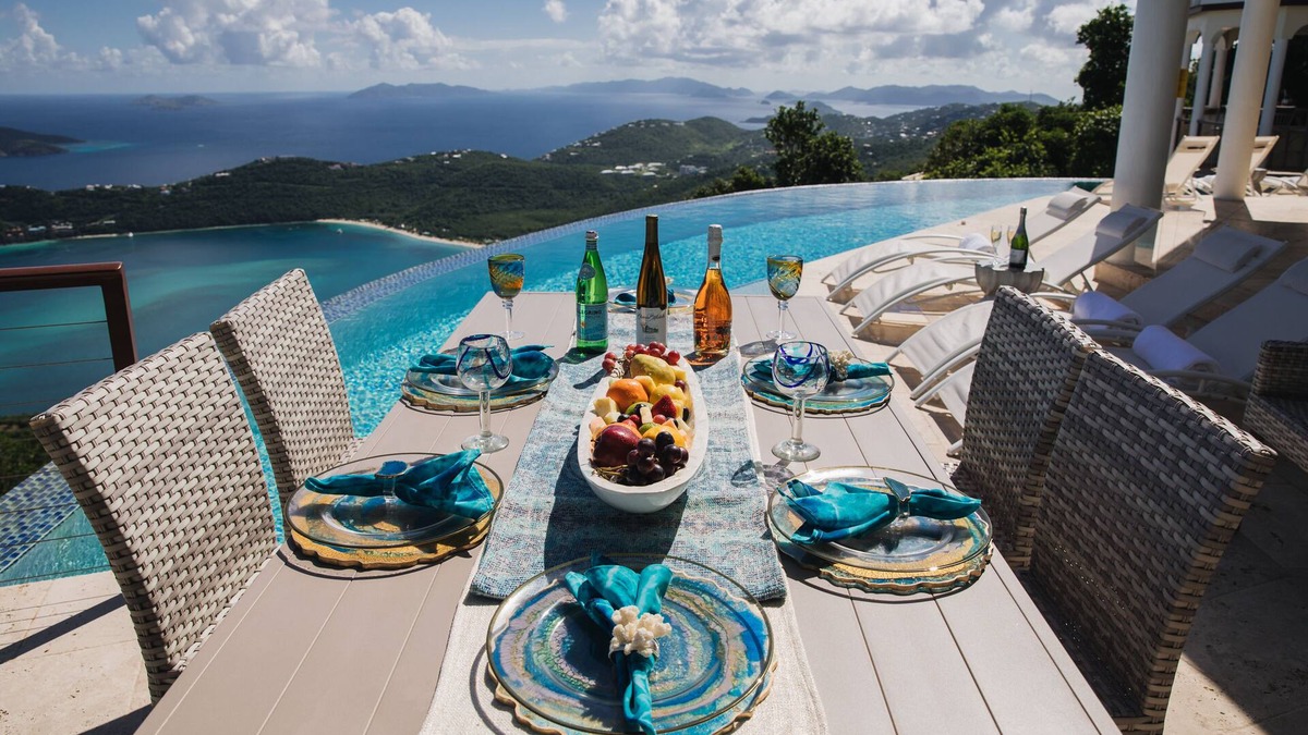 Estate Staabi House | Villa Elegance at Ocean Villa VI 180 degree Ocean Views-Gated