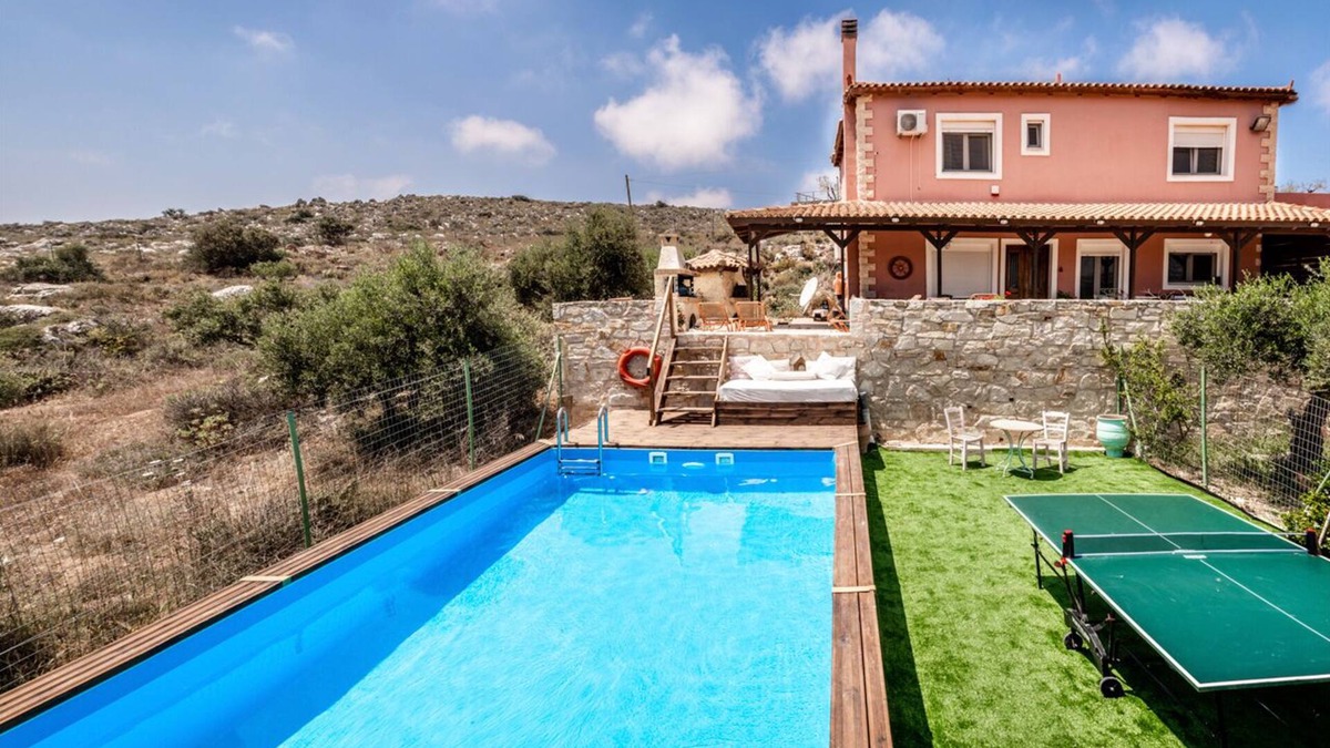 Anopolis Villa | Villa Elise, Beautiful house, A/C, Private Pool, Table Tennis .