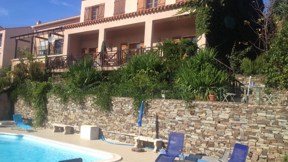 Collioure House | Villa ensoleillée avec piscine et climatisation et wifi fibre