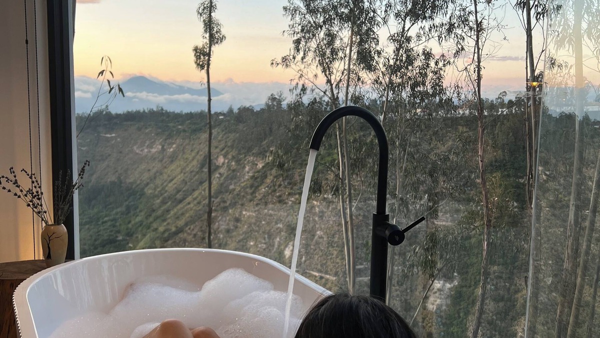 El Quinche Villa | Villa entre los árboles con vista a la quebrada