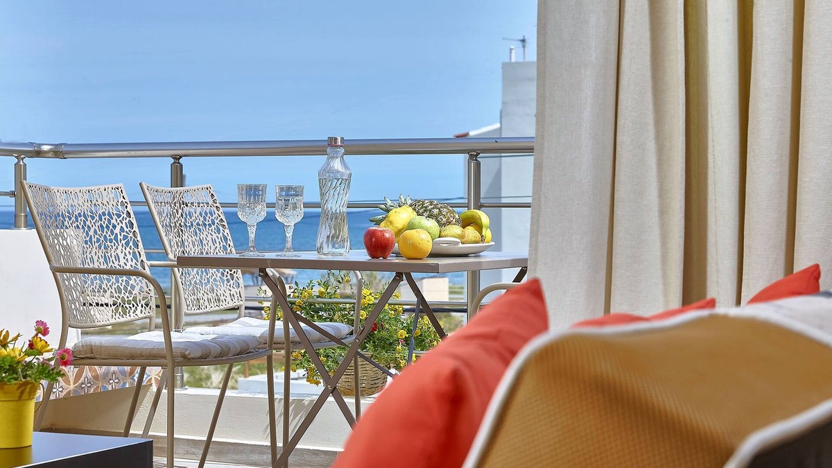 Gournai Villa | Villa Eva N.1 Brand New Luxury Villa 50meters from the sea, in a very quite area