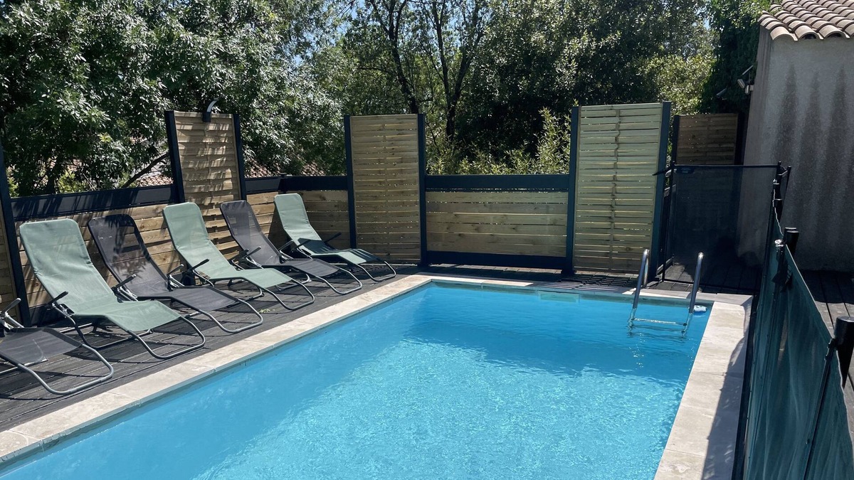 Saint-Come-et-Maruejols House | Villa 200m2 patio with heated pool "closdelasource