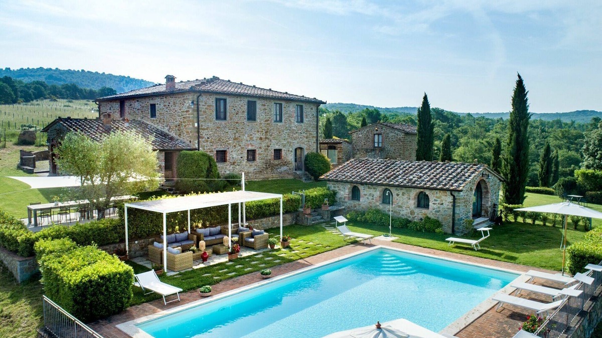 Rapale Villa | Villa Gerlino - Holiday Country House with private swimming pool in Chianti, Tuscany