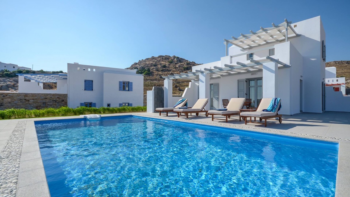 Mikri Vigla Villa | Villa HERON with Private pool for 6