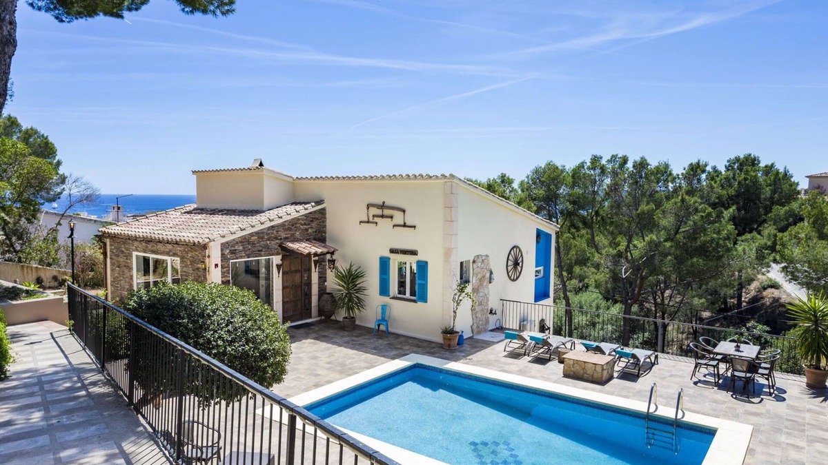 Costa d'en Blanes Villa | Villa in Costa d'en Blanes with beautiful Sea view and pool