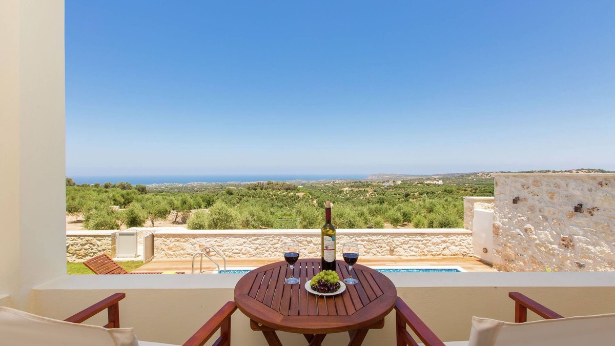Skouloufia Villa | Villa in Crete with Private Pool & Mountain Views