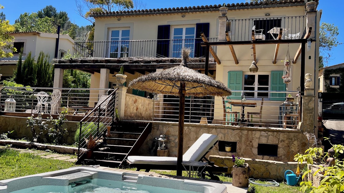 Puigpunyent Villa | Villa in Nature with Yoga Room, Peace and Tranquility