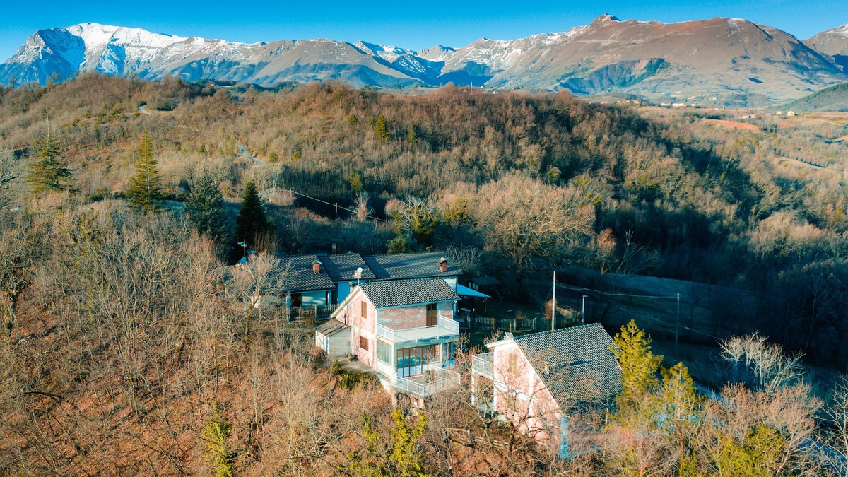 Montefortino Villa | Villa in the countryside on the Sibillini mountain
