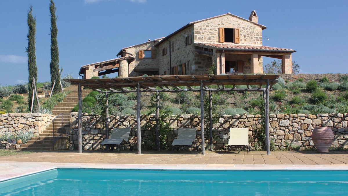 Monticchiello House | Villa with panoramic views of Pienza and Val d'Orcia