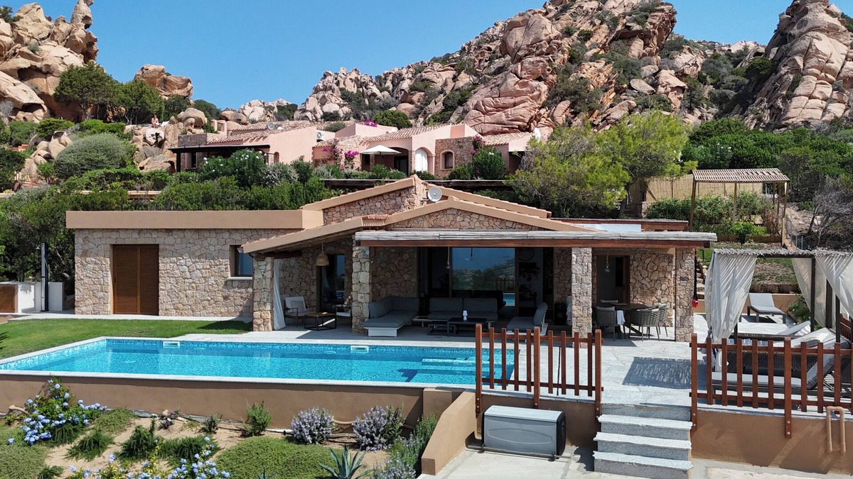 Costa Paradiso Villa | Villa Rosa A Costa Paradiso vue mer Avec Piscine - Jacuzzi