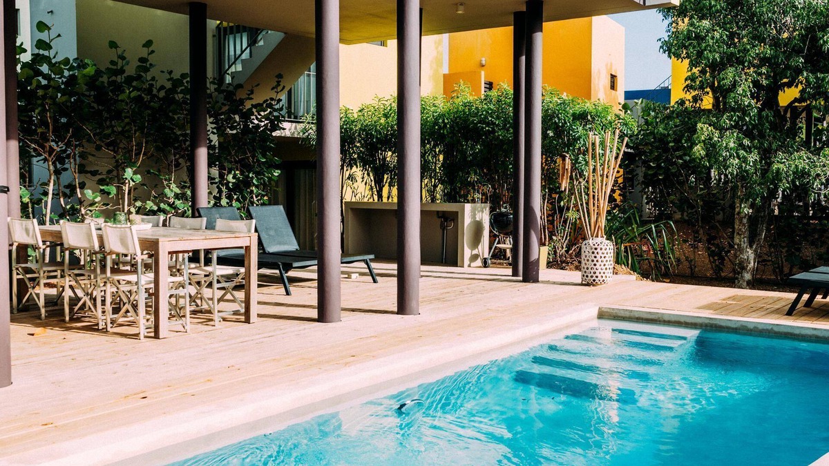 Sint Michiel Villa | Villa Jade - modern design villa on eco nature resort with private pool