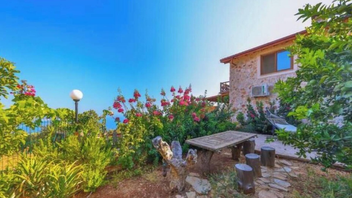 Kas Villa | Villa Kadim Villa with Amazing Mediterranean View