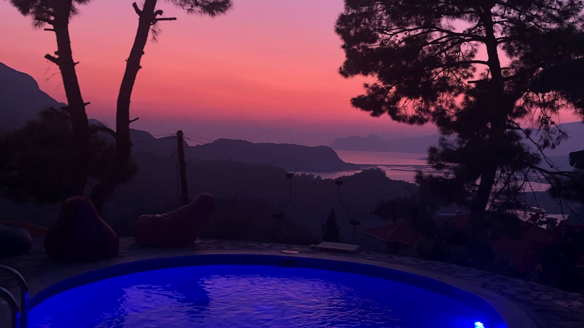 Ortaca Villa | Villa kaplumba, 3 bed villa in village setting with views