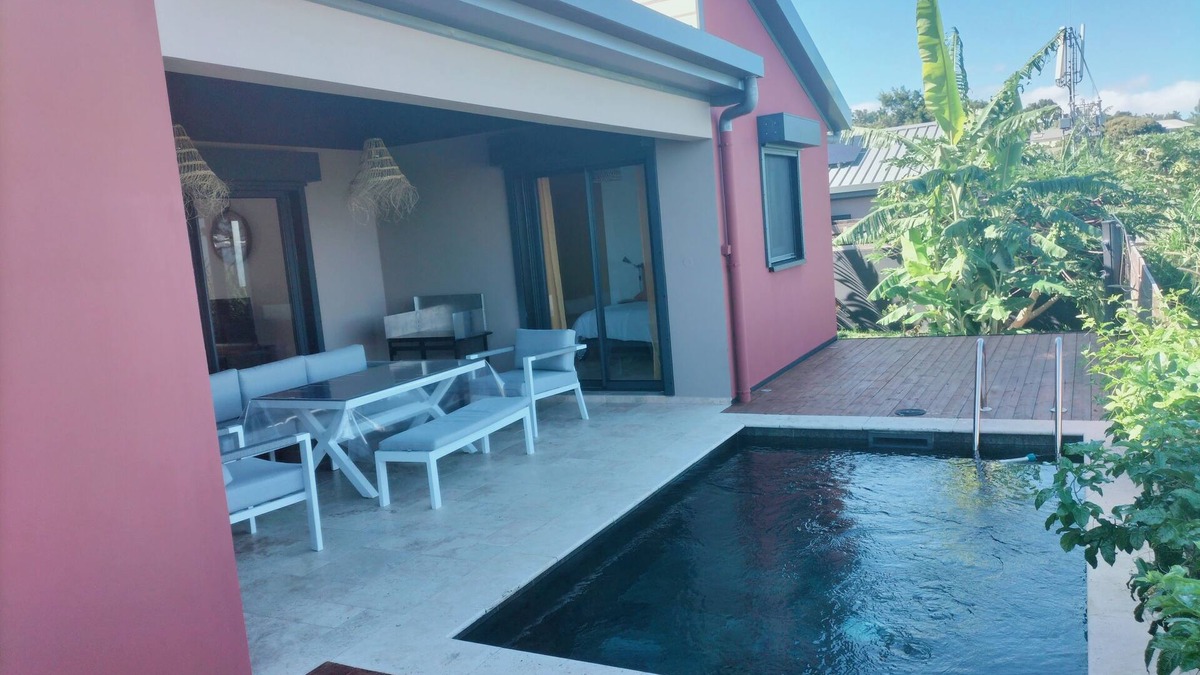 Trois Mares Villa | Villa Kaz 'O'Reve with private pool Quiet location with sea and mountain views