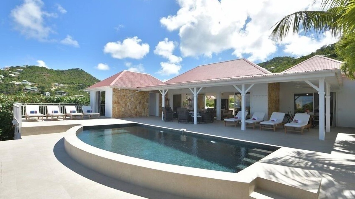 Saint-Jean Villa | Villa Kir Royal | Ocean Front - Located in Wonderful Saint Jean with Private Pool