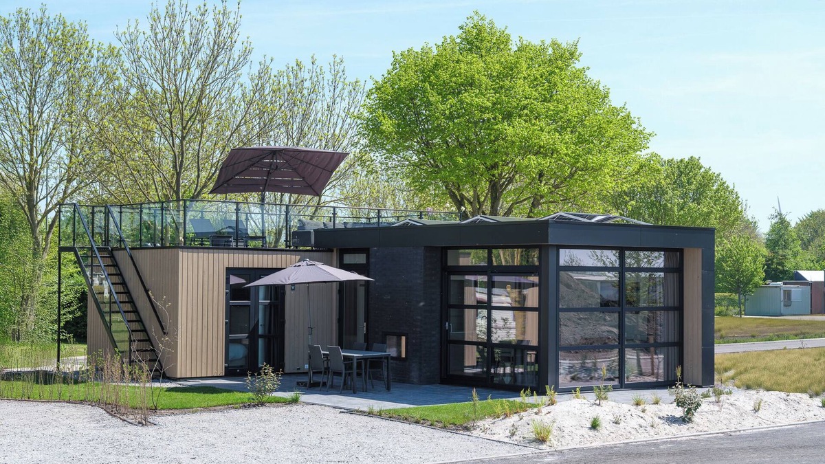 Workum Resort | Villa L-Meerzicht | 4 pers. Roof Terrace