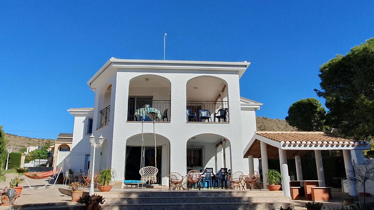 La Azohia Villa | Villa La Azohia, first floor, sleeps 6/9, 400 metres from the beach, sea and mountain views