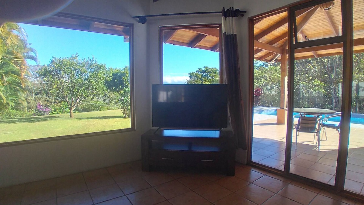 Garabito Villa | Villa La Jolla with gardens, jungle, pool and valley view - 20 day minimum stay