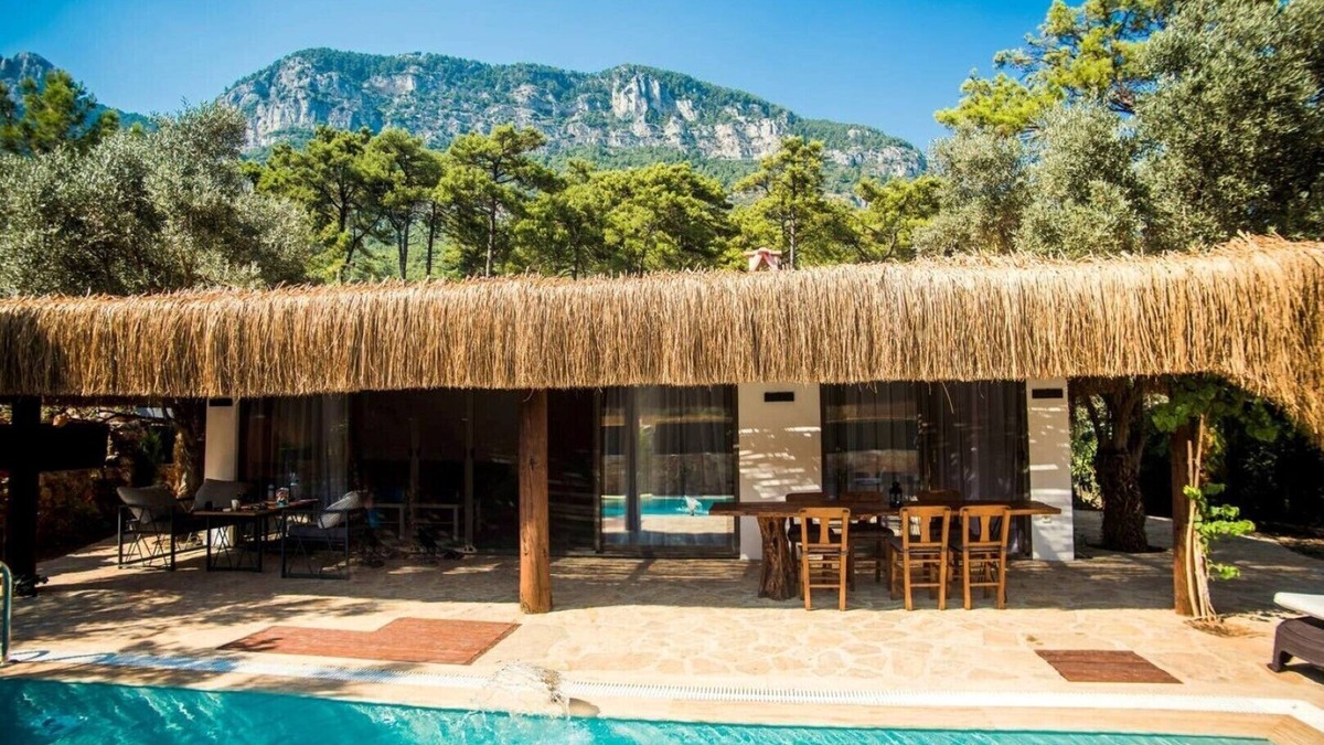 Akyaka Villa | Villa Lake-Stunning views across the surrounding mountains and forests.