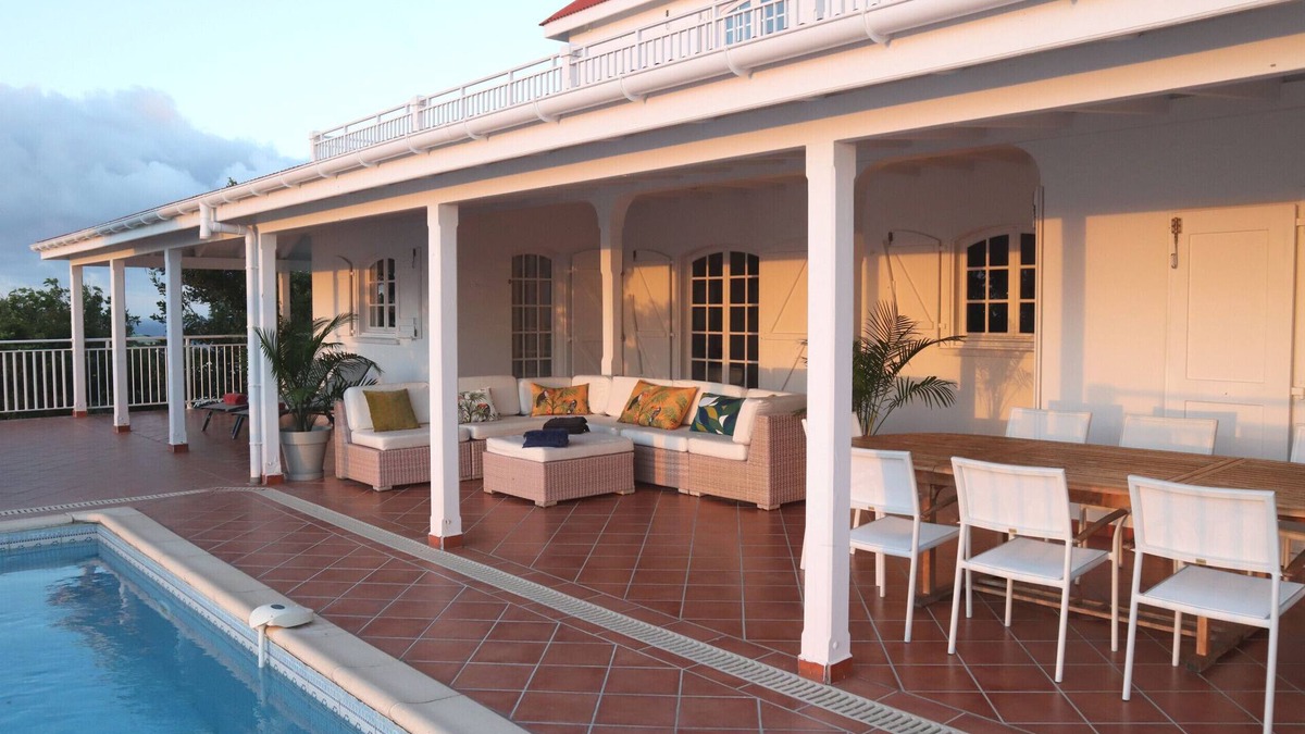 Gustavia Villa | Villa LES GAILLACS in Saint Barth an incredible view