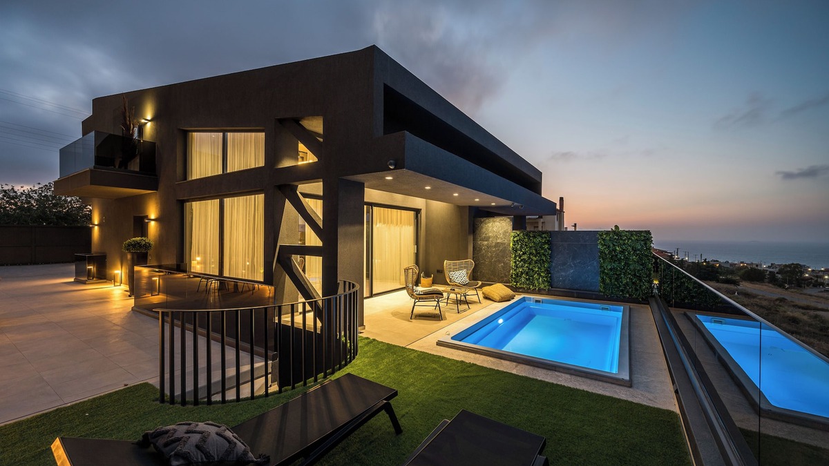 Vathianos Kampos Villa | Villa Lia Exclusive Minimalistic & Modern