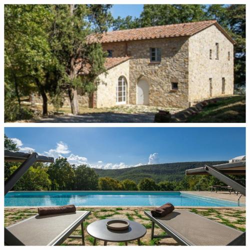 San Casciano dei Bagni Villa | Villa Lucarella with pool, Air Con - San Casciano dei Bagni