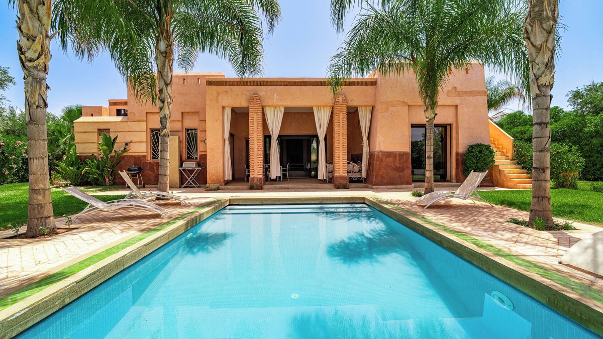 Oulad Hassoune Villa | Villa Luxe 6p, Jardin sans vis-à-vis, Option Piscine chauffée FAMILLE SEULEMENT