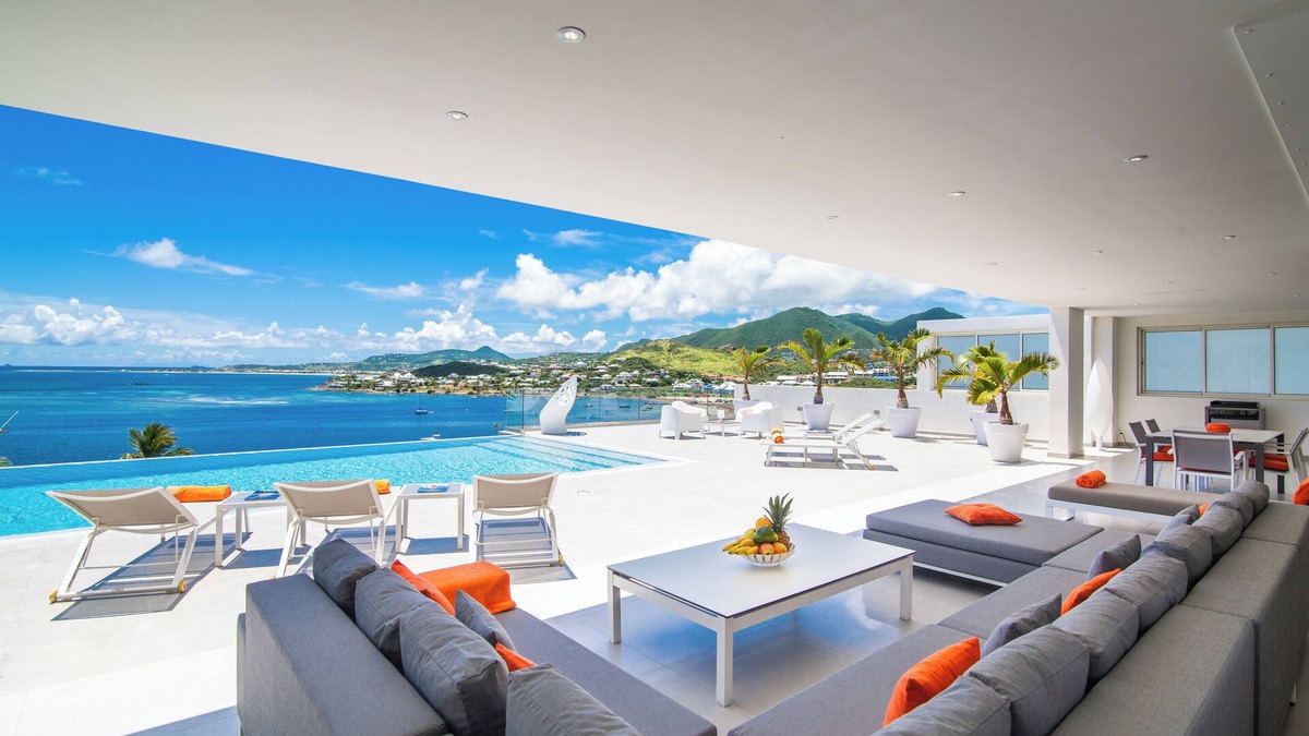 Bellevue Villa | Villa Magnolia Forever vue mer Exceptionnelle Face à Saint Barthelemy