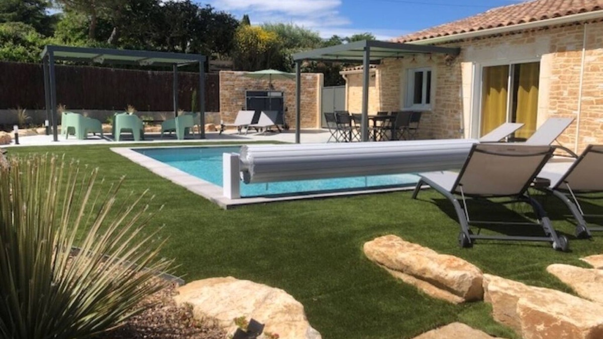 Saint-Marcel-de-Careiret Villa | Villa Mapokia 2 Climatisée Avec Piscine Chauffée Privative Proche Uzès