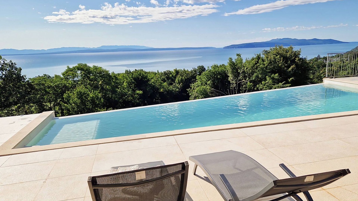 Opric Villa | Villa Maritima - Sea view - Infinity Pool - Sauna - Wellness - Relax -Opatija