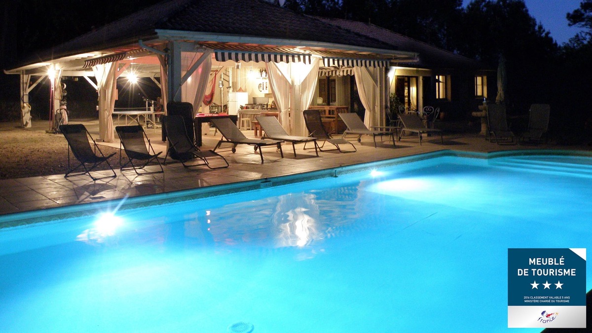 Bergerac House | Villa Melhenga Bergerac 3* Sheltered & heated pool Air conditioning Huge park