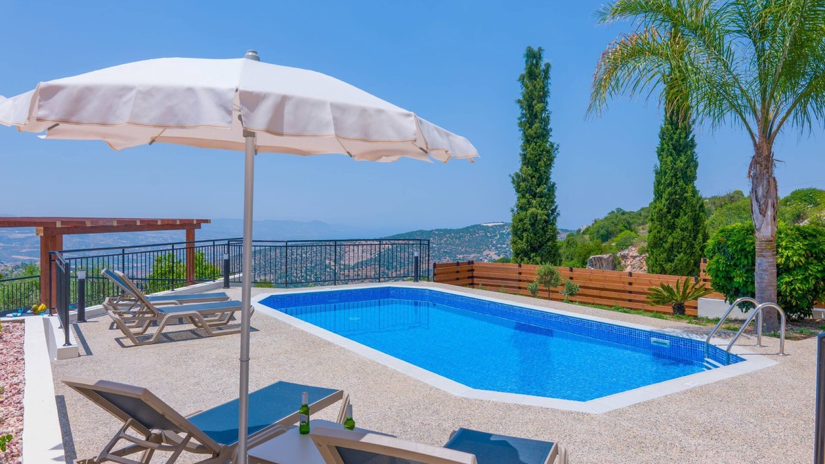 Meladeia Villa | Villa Melisos: Holiday Villa To Rent, Pool, Views, WiFi, A/C, sleeps 8