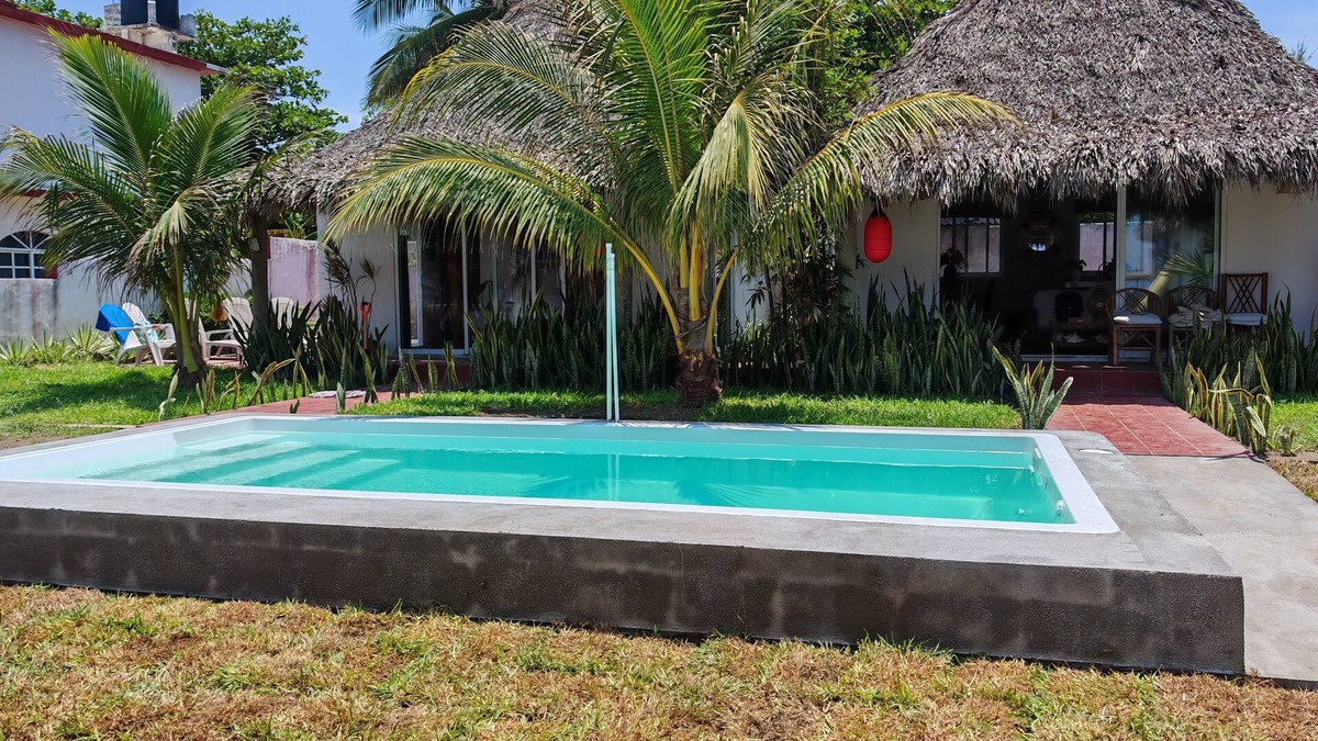 Anton Lizardo House | Villa mi paraíso for rest and fun in Mata de uva, Ver. by the sea.