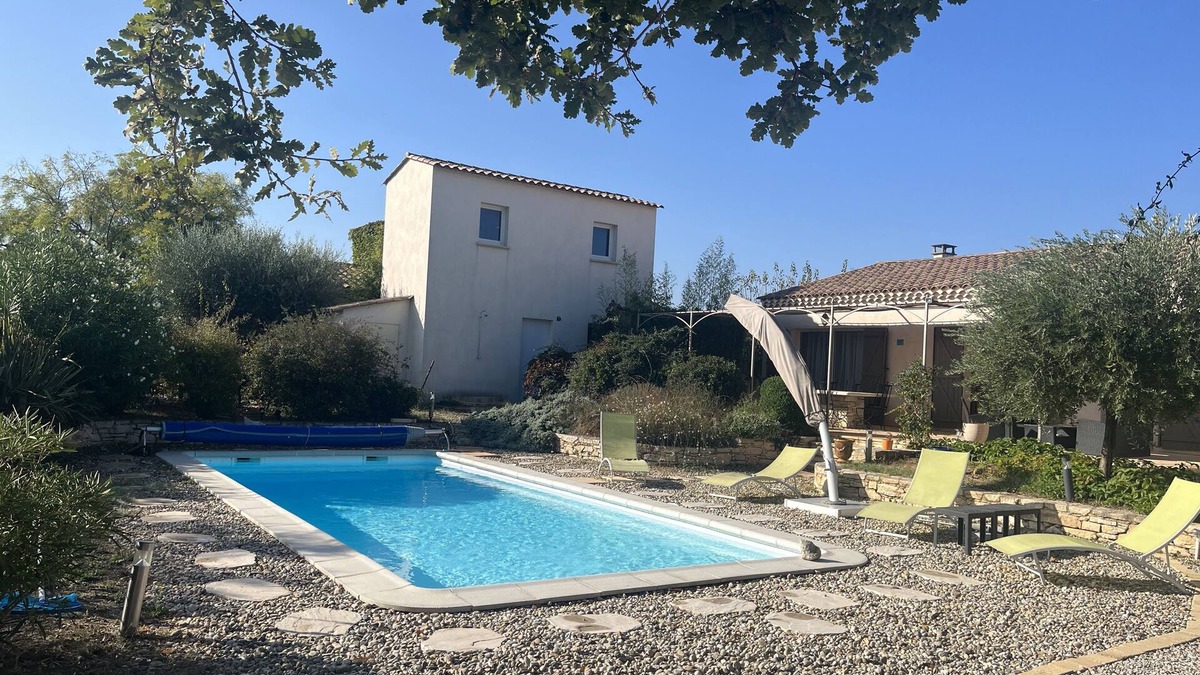 Blauzac House | Villa Moderne Climatisée 8 Personnes Piscine Proche Uzès