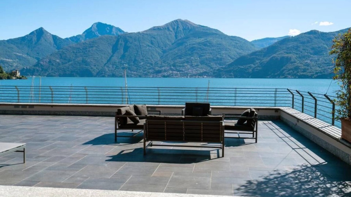 Menaggio Apartment | VILLA NAVALIA MARINA - directly on the lake como - with jacuzzi - 8 people