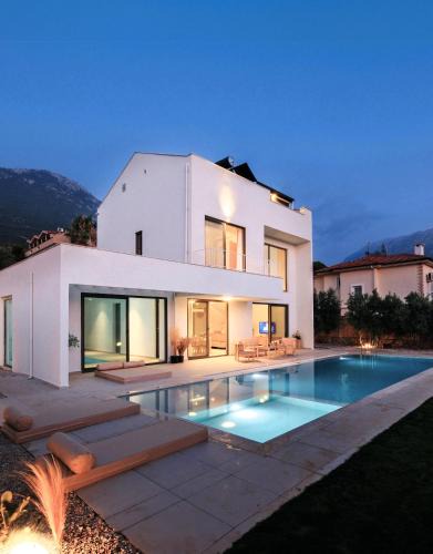 Oludeniz Villa | Villa Neo with 2 private pools, bbq, jacuzzi and sauna