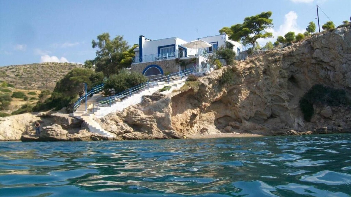 Agios Serafim Villa | Villa Nikolitsa with privet beach