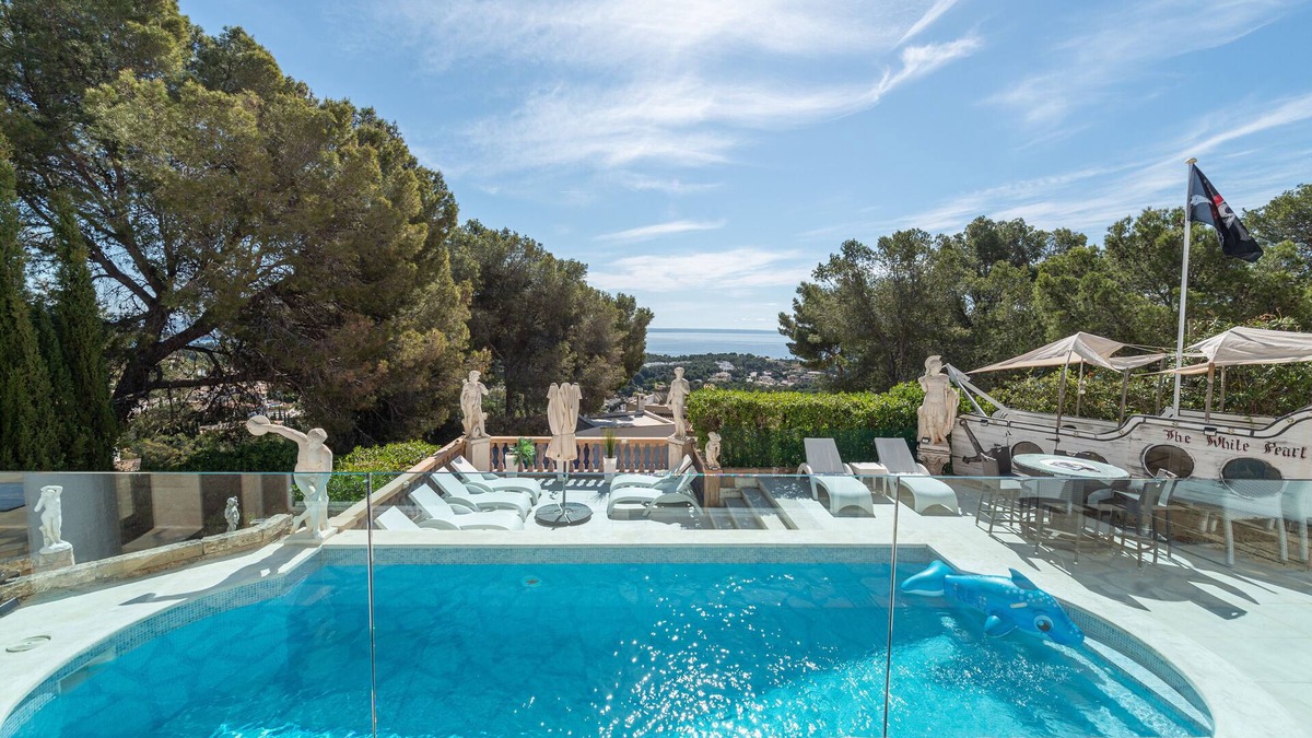 Portals Nous Villa | Villa Ocean View - Five Bedroom Villa, Sleeps 10