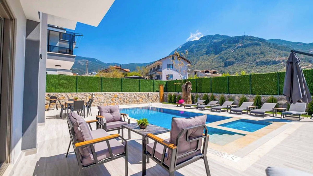 Oludeniz Villa | Villa Ophelia Bir - Four Bedroom Villa, Sleeps 8